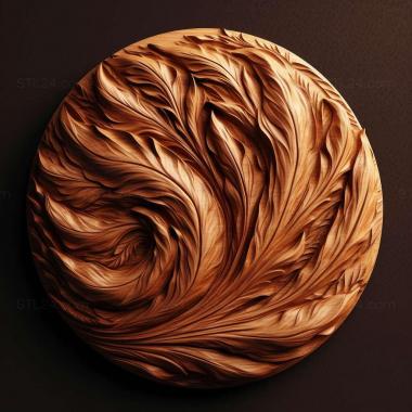 Patterns and decorations stl flame 4 3d model